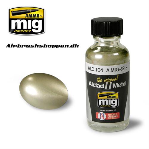 A.MIG 8218 PALE BURNT METAL ALC104  ALCAD II 30 ml